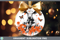 GorgeousOrange Drips Ornament design.