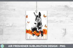 GorgeousOrange Drips Air Freshener design.