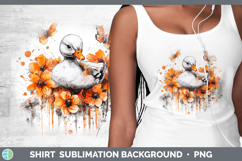 GorgeousOrange Drips Shirt design.