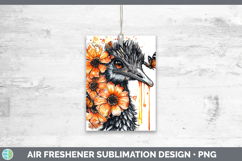 GorgeousOrange Drips Air Freshener design.