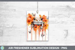 GorgeousOrange Drips Air Freshener design.