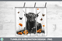 GorgeousOrange Drips Tumbler design.