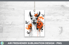 GorgeousOrange Drips Air Freshener design.