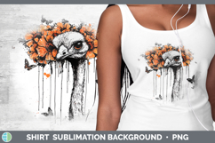 GorgeousOrange Drips Shirt design.
