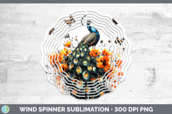 GorgeousOrange Drips Wind Spinner design.