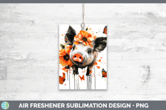 GorgeousOrange Drips Air Freshener design.
