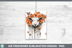 GorgeousOrange Drips Air Freshener design.