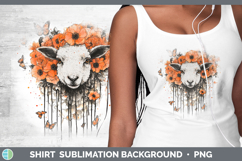 GorgeousOrange Drips Shirt design.