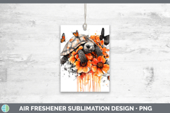 GorgeousOrange Drips Air Freshener design.