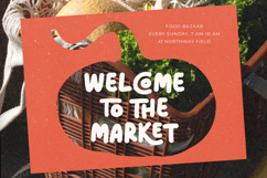 Orange Gumdrop - Rounded Display Font Product Image 2