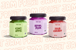 Orange Gumdrop - Rounded Display Font Product Image 3