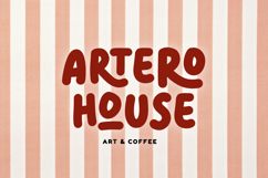 Orange Gumdrop - Rounded Display Font Product Image 4