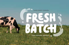 Orange Gumdrop - Rounded Display Font Product Image 6