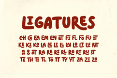 Orange Gumdrop - Rounded Display Font Product Image 8