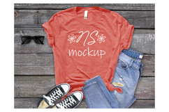 BELLA CANVAS 3001 t-shirt mockup BUNDLE Product Image 12