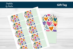 Printable Heart Product Label