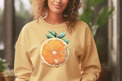 Orange Watercolor PNG Sublimation Product Image 1