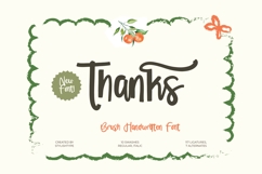 Orange Potluck - Brush Handwritten Font Product Image 15
