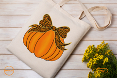 Leopard print pumpkin Coquette png Product Image 2