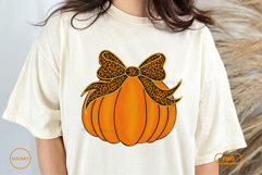 Leopard print pumpkin Coquette png Product Image 3
