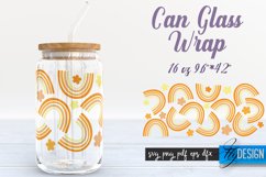 Can Glass Wrap Rainbow SVG | Rainbow SVG Design | Template Product Image 1
