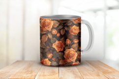 Orange Roses Digital Paper Bundle Product Image 2