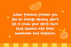 Orange Squishy - A Fun & Cozy Font Product Image 3