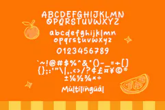 Orange Squishy - A Fun & Cozy Font Product Image 6