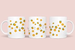 oranges coffee mug sublimation wrap glass mug wrap svg presized for 11oz and 15oz glass mug are sublimation files