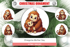 Ornament Orangutan Mother&#039;s Day Product Image 1