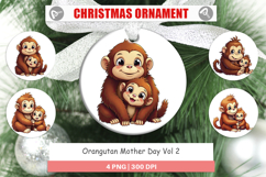 Ornament Orangutan Mother&#039;s Day Product Image 1