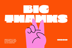 Orbold - Bold Font Product Image 12
