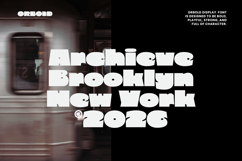 Orbold - Bold Font Product Image 4