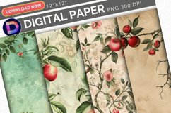 Orchard Guest Digital Paper Product Image 1