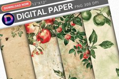 Orchard Guest Digital Paper Product Image 1