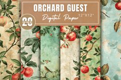 Orchard Guest Digital Paper Bundle Product Image 1