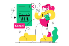 4 Order Cancelled Vector Illustration Product Image 4