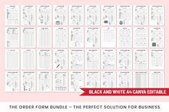 Custom Craft Order Forms Canva Editable for Small Businesses Product Image 5