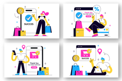 10 Order Successful Vector Illustration Product Image 2