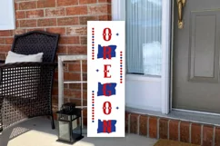 Oregon SVG, 4th Of July Porch Sign SVG Design Product Image 3