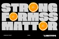 Oreon - Bold Font Product Image 2