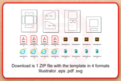 Laser cut Small desk organizer SVG template DIY crafts Product Image 5