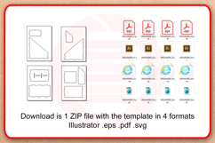 Laser cut Desk organizer SVG template woodwork DIY crafts Product Image 4