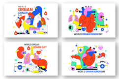10 World Organ Donor Day Illustration Product Image 2