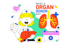 10 World Organ Donor Day Illustration Product Image 4