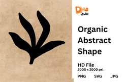 Organic Abstract Shape Product Image 1