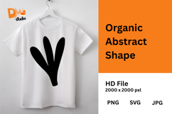 Organic Abstract Shape Product Image 1