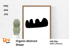 Organic Abstract Shape Product Image 1