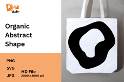 Organic Abstract Shape Product Image 1