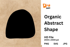 Organic Abstract Shape Product Image 1